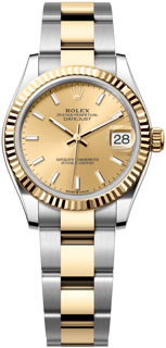 Rolex Datejust 278273-0013 Yellow gold and Stainless steel Champagne