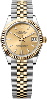 Rolex Datejust 278273-0014 Yellow gold and Stainless steel Champagne