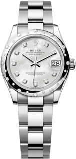 Rolex Datejust 278344RBR-0005 White gold and Stainless steel White