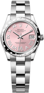 Rolex Datejust 278344RBR-0025 White gold and Stainless steel Pink