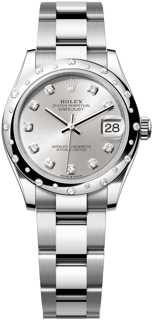 Rolex Datejust 278344RBR-0031 White gold and Stainless steel Silver