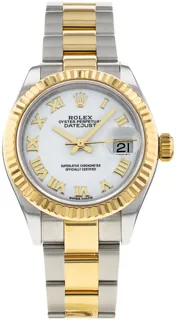 Rolex Datejust 279173 Yellow gold and Stainless steel White