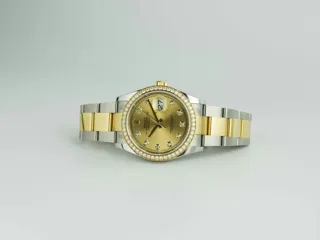 Rolex Datejust 36 126283RBR Stainless steel and 18k yellow gold Champagne