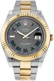 Rolex Datejust II 116333 Yellow gold and Stainless steel Gray