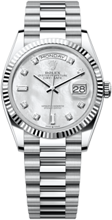 Rolex Day-Date 128236-0002 36mm Platinum Pink