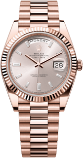 Rolex Day-Date 228235-0004 Rose gold Gray