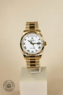 Rolex Day-Date 36 118238 18k yellow gold White