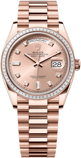 Rolex Day-Date 36 128395tbr-0002 Everose gold Pink