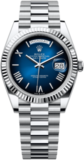 Rolex Day-Date 40 228236-0024 Platinum Blue OmbrÈ