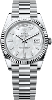 Rolex Day-Date 40 228236-0026 Platinum White