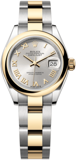 Rolex Lady-Datejust 279163-0006 Yellow gold and Stainless steel Silver