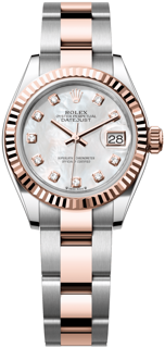 Rolex Lady-Datejust 279171-0014 Rose gold and Stainless steel White