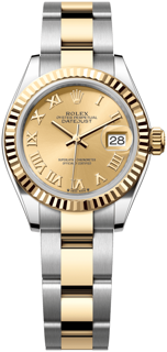 Rolex Lady-Datejust 279173-0010 Yellow gold and Stainless steel Champagne