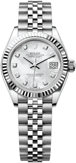 Rolex Lady-Datejust 279174-0009 28mm White gold and Stainless steel White