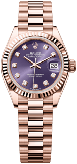 Rolex Lady-Datejust 279175-0019 Rose gold Purple