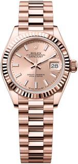 Rolex Lady-Datejust 279175-0025 28mm Rose gold Pink