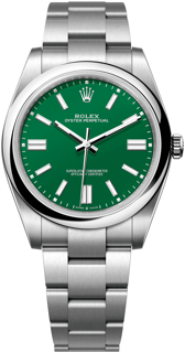 Rolex Oyster Perpetual 124300-0005 Stainless steel Green