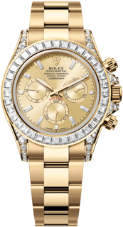 Rolex Oyster 126598tbr-0001 Diamond Golden$Set With Diamonds