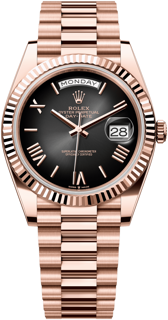 Rolex Oyster 228235-0055 Everose gold Slate OmbrÈ