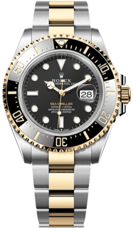 Rolex Sea-Dweller 126603-0001 Yellow gold and Oystersteel Black