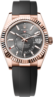 Rolex Sky-Dweller 336235-0004 42mm Rose gold Gray