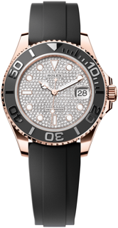 Rolex Yacht-Master 268655-0019 37mm Rose gold Diamond-paved