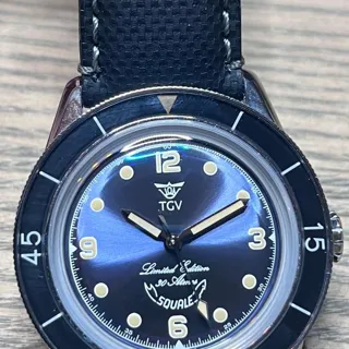 Squale SUB39BL 39mm Stainless steel Blue