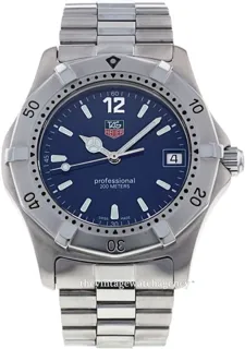 TAG Heuer 2000 WK1113.BA0311 Stainless steel Blue