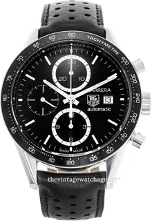 TAG Heuer Carrera CV2010.FC6233 41mm Stainless steel Black