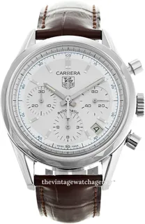 TAG Heuer Carrera CV2110.FC6181 39mm Stainless steel Silver