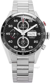 TAG Heuer Carrera CV2A1R.BA0799 43mm Ceramic and Stainless steel Black