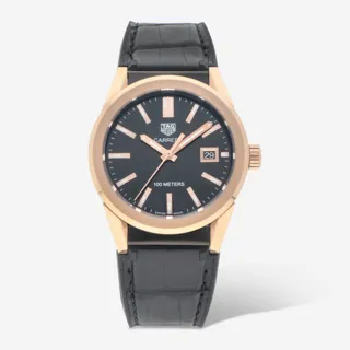 TAG Heuer Carrera WBG1351.FC6418 Rose gold and Stainless steel Black