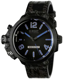 U-Boat Capsule UB-8806 Stainless steel and Black PVD Black