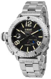 U-Boat Dive Watch 9007/A/MT 46mm Stainless steel Black