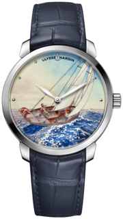 Ulysse Nardin Classico 3203-136LE-2/MANARA.01 Stainless steel Blue