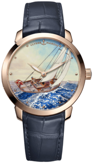 Ulysse Nardin Classico 3202-136LE-2/MANARA.01 Rose gold Blue