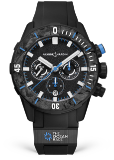 Ulysse Nardin Diver 1503-170LE-2A-TOR/3A 44mm Titanium and Black DLC Black