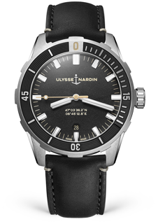 Ulysse Nardin Diver 8163-175/92 42mm Stainless steel Black