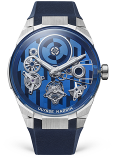 Ulysse Nardin Blast 1760-401-3A/3A White gold Blue