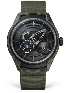 Ulysse Nardin Freak 2303-270-2A-KAKI/0B 43mm Carbon fiber and Titanium and Black DLC Black