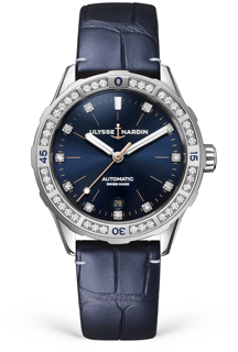 Ulysse Nardin Lady Diver 8163-182B.1/13 Stainless steel Blue