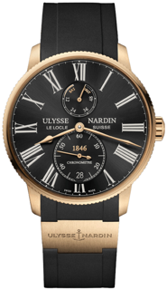 Ulysse Nardin Marine 1182-310-3/42 Rose gold Black