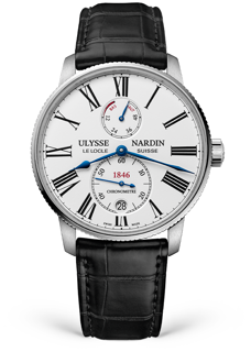 Ulysse Nardin Marine 1183-310/40 42mm Stainless steel White