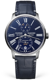 Ulysse Nardin Marine 1183-310LE-3AE-175/1B 42mm Stainless steel Blue