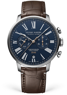 Ulysse Nardin Marine 1533-320LE-3A-175/1A 44mm Stainless steel Blue