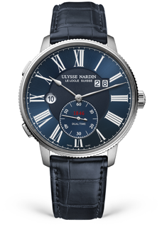 Ulysse Nardin Marine Torpilleur 3343-320-3A/1A Stainless steel Blue