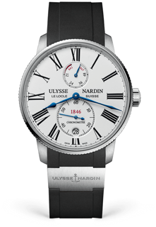 Ulysse Nardin Marine Torpilleur 1183-310-3/40 Stainless steel White