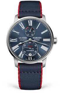 Ulysse Nardin Marine Torpilleur 1183-310-3A/0A Stainless steel Blue