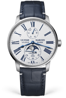 Ulysse Nardin Marine 1193-310LE-0A-175/1A 42mm Stainless steel White