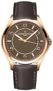 Vacheron Constantin Fiftysix 4600E/000R-B576 40mm Rose gold Brown